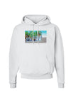 Palm Springs Watercolor Hoodie Sweatshirt-Hoodie-TooLoud-White-Small-Davson Sales