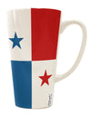 Panama Flag AOP 16 Ounce Conical Latte Coffee Mug - Expertly Crafted Drinkware-Conical Latte Mug-TooLoud-White-Davson Sales