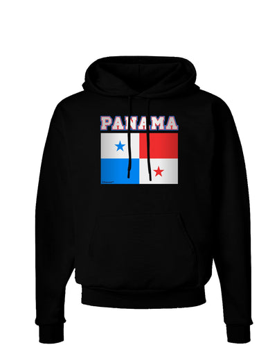 Panama Flag Dark Dark Hoodie Sweatshirt-Hoodie-TooLoud-Black-Small-Davson Sales