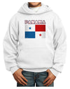 Panama Flag Youth Hoodie Pullover Sweatshirt-Youth Hoodie-TooLoud-White-XS-Davson Sales