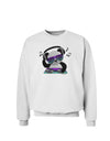 Panda DJ Sweatshirt-Sweatshirts-TooLoud-White-Small-Davson Sales