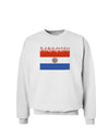 Paraguay Flag Sweatshirt-Sweatshirt-TooLoud-White-Small-Davson Sales