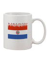 Paraguayan Flag Adorned 11 oz Coffee Mug - TooLoud-11 OZ Coffee Mug-TooLoud-White-Davson Sales