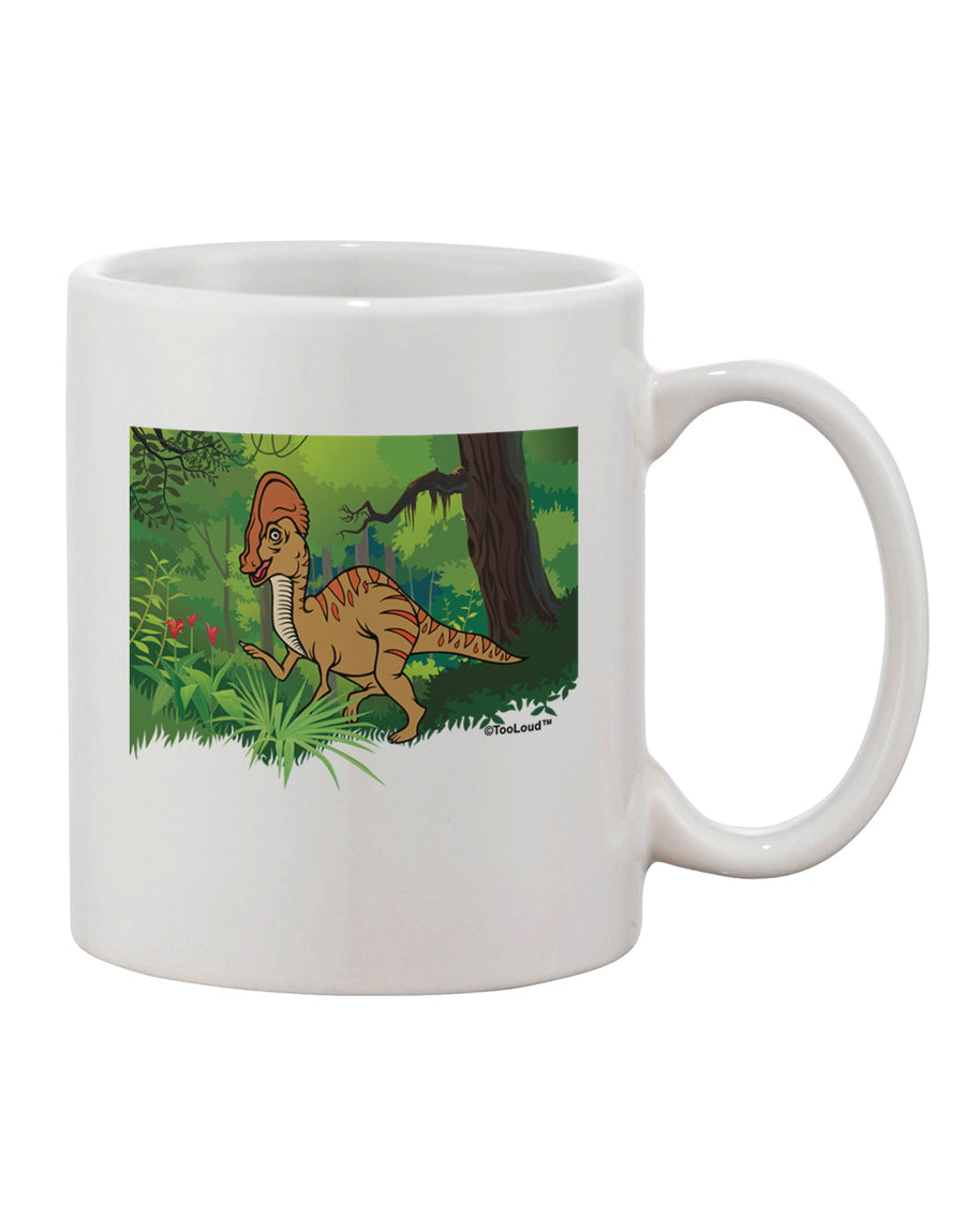 Parasaurolophus Walkeri - Personalized 11 oz Coffee Mug by TooLoud-11 OZ Coffee Mug-TooLoud-White-Davson Sales