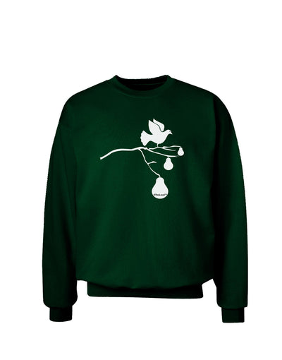 Partridge In A Pear Tree Adult Dark Sweatshirt-Sweatshirts-TooLoud-Deep-Forest-Green-Small-Davson Sales