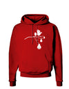 Partridge In A Pear Tree Dark Hoodie Sweatshirt-Hoodie-TooLoud-Red-Small-Davson Sales