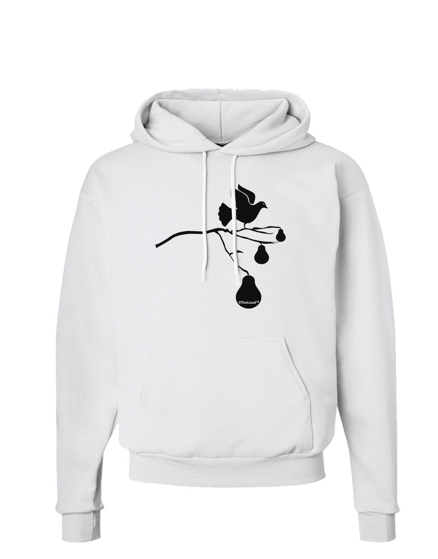 Partridge In A Pear Tree Hoodie Sweatshirt-Hoodie-TooLoud-White-Small-Davson Sales