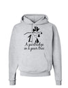 Partridge In A Pear Tree Text Hoodie Sweatshirt-Hoodie-TooLoud-AshGray-Small-Davson Sales