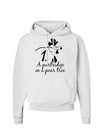 Partridge In A Pear Tree Text Hoodie Sweatshirt-Hoodie-TooLoud-White-Small-Davson Sales