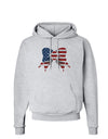 Patriotic Bow Hoodie Sweatshirt-Hoodie-TooLoud-AshGray-Small-Davson Sales