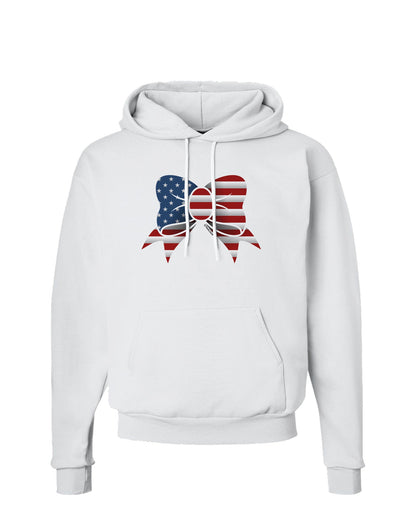 Patriotic Bow Hoodie Sweatshirt-Hoodie-TooLoud-White-Small-Davson Sales