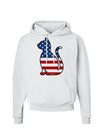 Patriotic Cat Design Hoodie Sweatshirt by TooLoud-Hoodie-TooLoud-White-Small-Davson Sales