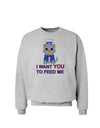 Patriotic Cat I Want You Sweatshirt by TooLoud-Sweatshirts-TooLoud-AshGray-Small-Davson Sales