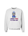 Patriotic Cat I Want You Sweatshirt by TooLoud-Sweatshirts-TooLoud-White-Small-Davson Sales