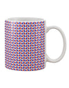 Patriotic Feline Themed 11 oz Coffee Mug with All Over Print - TooLoud-11 OZ Coffee Mug-TooLoud-White-Davson Sales