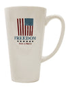 Patriotic Pride 16 Ounce Conical Latte Coffee Mug - TooLoud-Conical Latte Mug-TooLoud-White-Davson Sales