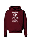 Pawpaw The Man The Myth The Legend Dark Hoodie Sweatshirt by TooLoud-Hoodie-TooLoud-Maroon-Small-Davson Sales