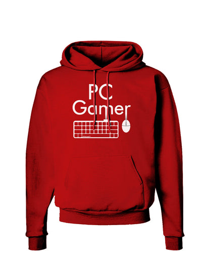 PC Gamer BnW Dark Hoodie Sweatshirt-Hoodie-TooLoud-Red-Small-Davson Sales