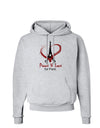 Peace & Love For Paris Hoodie Sweatshirt-Hoodie-TooLoud-AshGray-Small-Davson Sales