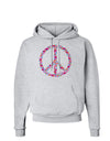 Peace Sign Hearts Hoodie Sweatshirt-Hoodie-TooLoud-AshGray-Small-Davson Sales