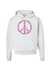 Peace Sign Hearts Hoodie Sweatshirt-Hoodie-TooLoud-White-Small-Davson Sales