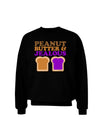 Peanut Butter and Jealous Adult Dark Sweatshirt by TooLoud-Sweatshirts-TooLoud-Black-Small-Davson Sales