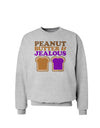 Peanut Butter and Jealous Sweatshirt by TooLoud-Sweatshirts-TooLoud-AshGray-Small-Davson Sales