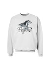 Pegasus Color Illustration Sweatshirt-Sweatshirts-TooLoud-White-Small-Davson Sales