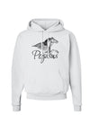 Pegasus Illustration Hoodie Sweatshirt-Hoodie-TooLoud-White-Small-Davson Sales