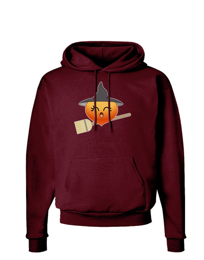 Penelope Peach Witch - Cute Fruit Dark Hoodie Sweatshirt-Hoodie-TooLoud-Maroon-Small-Davson Sales