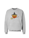 Penelope Peach Witch - Cute Fruit Sweatshirt-Sweatshirts-TooLoud-AshGray-Small-Davson Sales