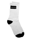 Pennsylvania - United States Shape Adult Crew Socks - Exclusively by TooLoud-Socks-TooLoud-White-Ladies-4-6-Davson Sales