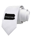 Pennsylvania - United States Shape Printed White Necktie by TooLoud