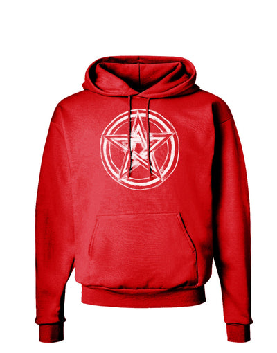 Pentacle Magick Witchcraft Star Dark Hoodie Sweatshirt-Hoodie-TooLoud-Red-Small-Davson Sales