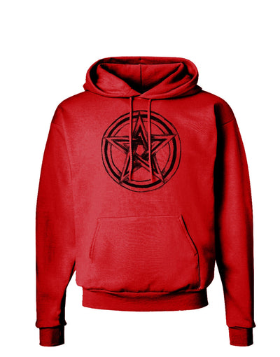 Pentacle Magick Witchcraft Star Hoodie Sweatshirt-Hoodie-TooLoud-Red-Small-Davson Sales