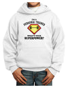 Personal Trainer - Superpower Youth Hoodie Pullover Sweatshirt-Youth Hoodie-TooLoud-White-XS-Davson Sales