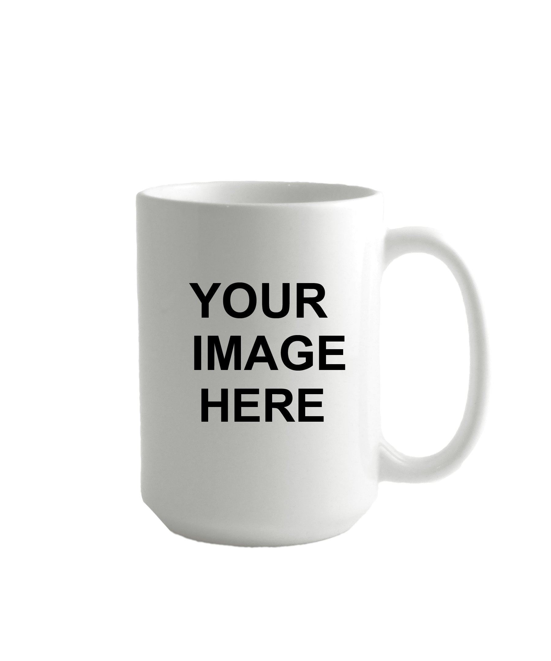 Personalized 15 oz Ceramic Mug - Expertly Crafted Drinkware TooLoud-Conical Latte Mug-TooLoud-White-Davson Sales
