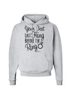 Personalized Bachelorette Party - Last Fling Before the Ring Hoodie Sweatshirt-Hoodie-TooLoud-AshGray-Small-Davson Sales