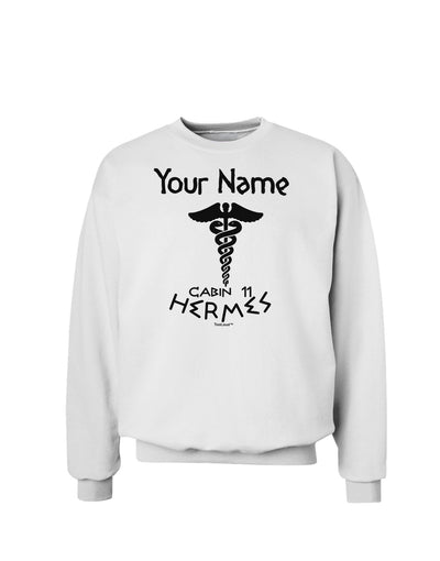 Personalized Cabin 11 Hermes Sweatshirt by-Sweatshirts-TooLoud-White-Small-Davson Sales