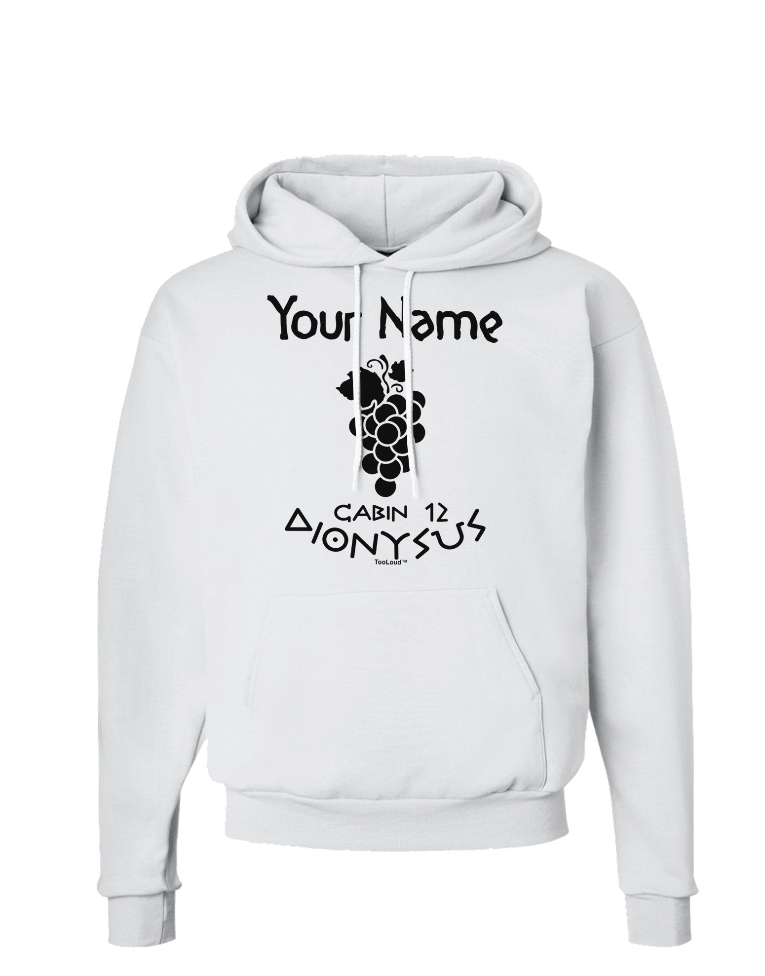 Personalized Cabin 12 Dionysus Hoodie Sweatshirt by-Hoodie-TooLoud-White-Small-Davson Sales