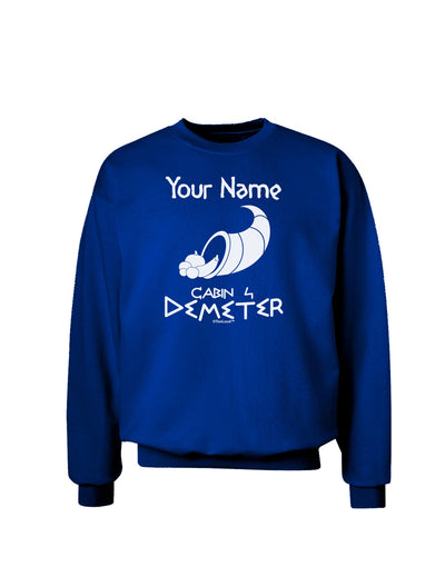 Personalized Cabin 4 Demeter Adult Dark Sweatshirt-Sweatshirts-TooLoud-Deep-Royal-Blue-Small-Davson Sales