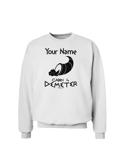 Personalized Cabin 4 Demeter Sweatshirt-Sweatshirts-TooLoud-White-Small-Davson Sales