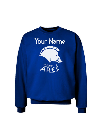 Personalized Cabin 5 Ares Adult Dark Sweatshirt by-Sweatshirts-TooLoud-Deep-Royal-Blue-Small-Davson Sales