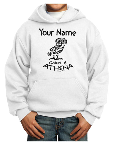 Personalized Cabin 6 Athena Youth Hoodie Pullover Sweatshirt by-Youth Hoodie-TooLoud-White-XS-Davson Sales