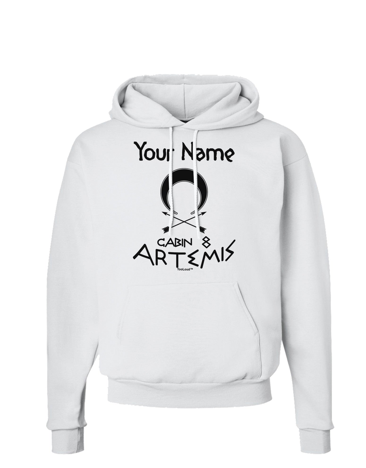 Personalized Cabin 8 Artemis Hoodie Sweatshirt-Hoodie-TooLoud-White-Small-Davson Sales