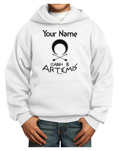 Personalized Cabin 8 Artemis Youth Hoodie Pullover Sweatshirt-Youth Hoodie-TooLoud-White-XS-Davson Sales