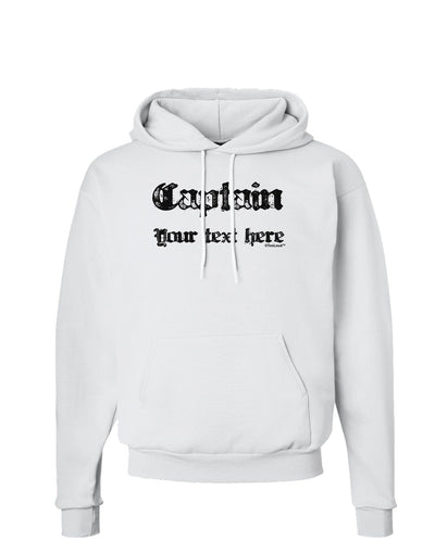 Personalized Captain Hoodie Sweatshirt-Hoodie-TooLoud-White-Small-Davson Sales