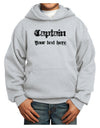 Personalized Captain Youth Hoodie Pullover Sweatshirt-Youth Hoodie-TooLoud-Ash-XS-Davson Sales