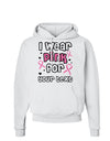 Personalized I Wear Pink for -Name- Breast Cancer Awareness Hoodie Sweatshirt-Hoodie-TooLoud-White-Small-Davson Sales