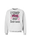Personalized I Wear Pink for -Name- Breast Cancer Awareness Sweatshirt-Sweatshirts-TooLoud-White-Small-Davson Sales
